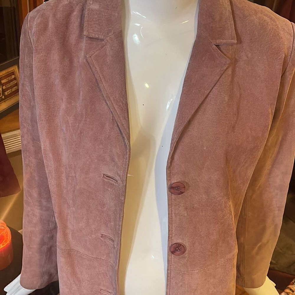 Metro style 5 button long blazer - Picture 2 of 5